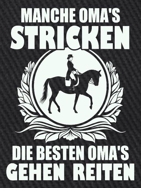 Oma reiten