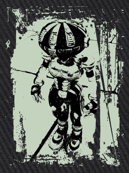 robo metall green