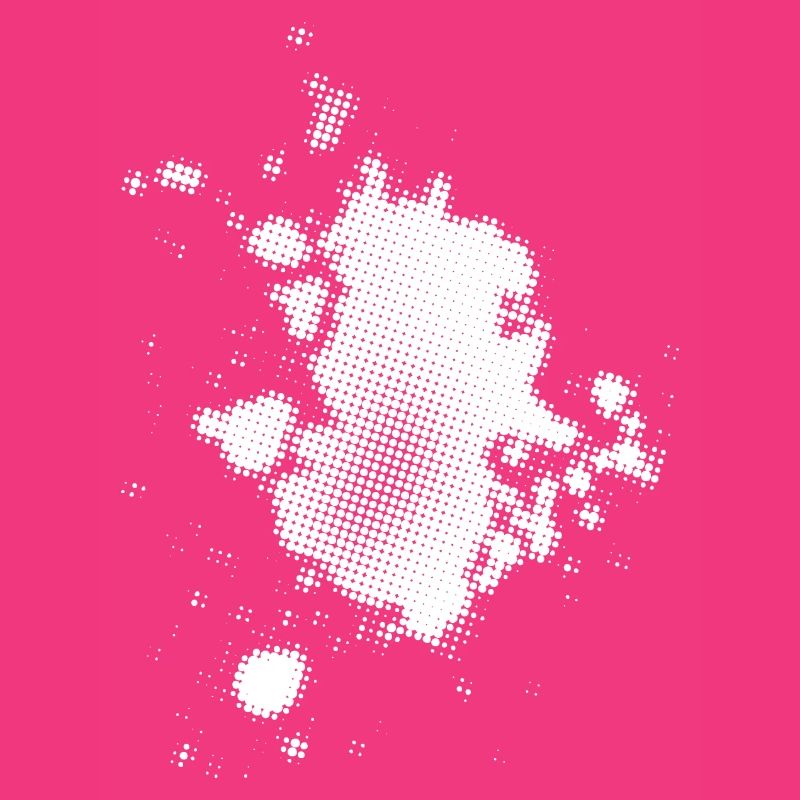 Flash, Dots Background Asymmetrical | rasterized