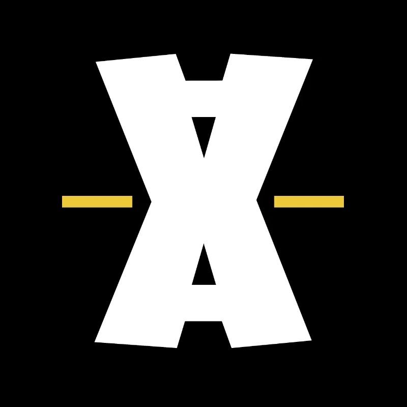 Double X dash digital art