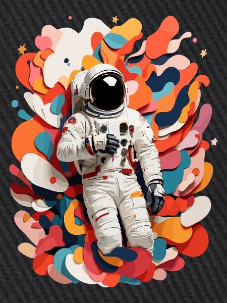 Bunte Astronauten Bild
