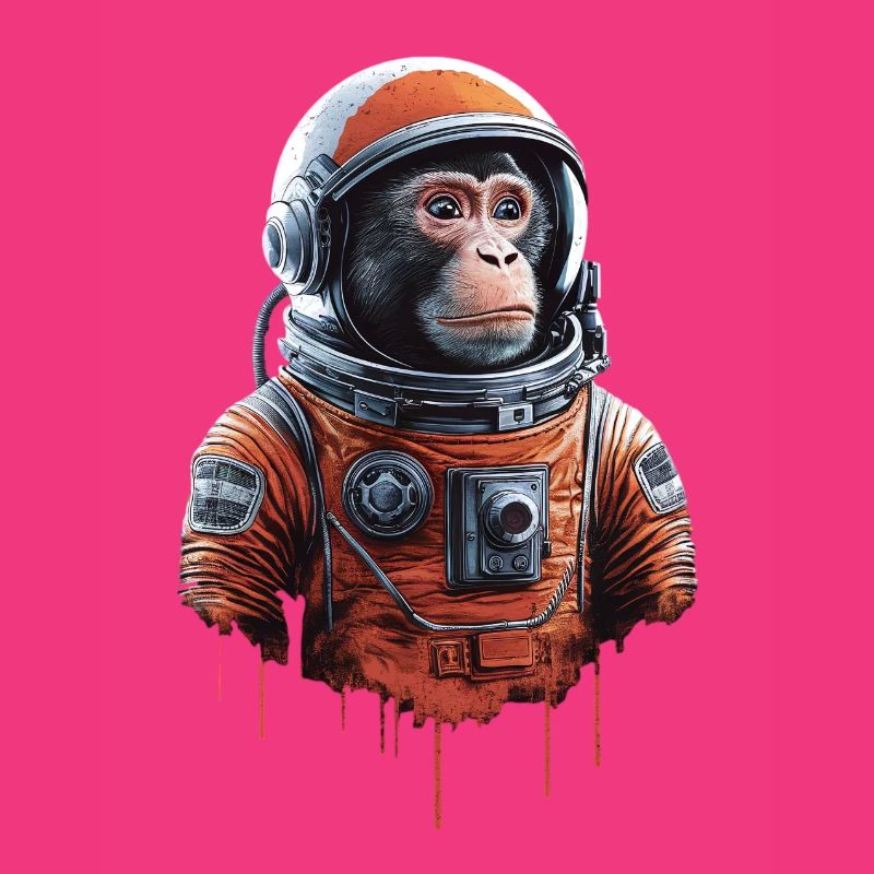 Space Adventure with Astronaut Monkey