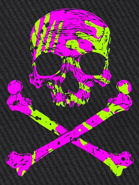 Skull with bone