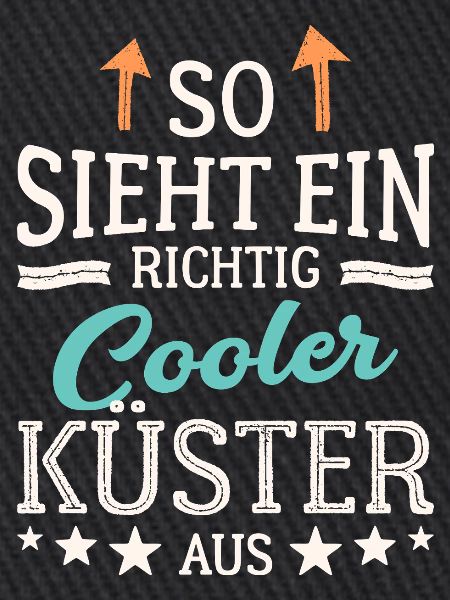 So sieht ein richtig cooler Küster aus