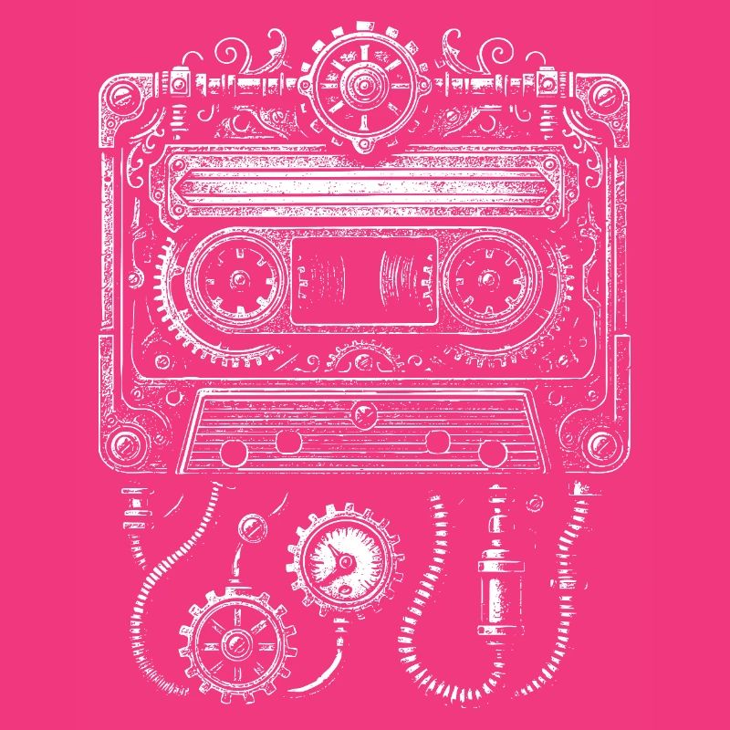 Steampunk Cassette Clockwork