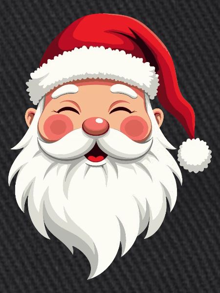 Weihnachtsmann-Cheer-Illustration