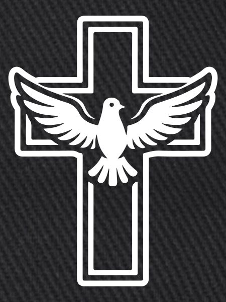 Kreuz Taube Christlich