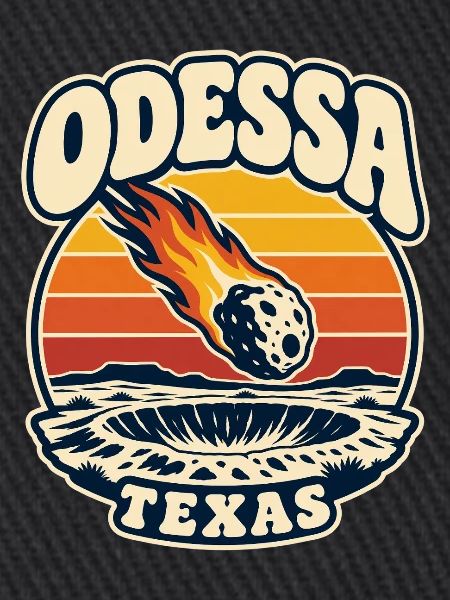 Texas Odessa Meteor Sunset