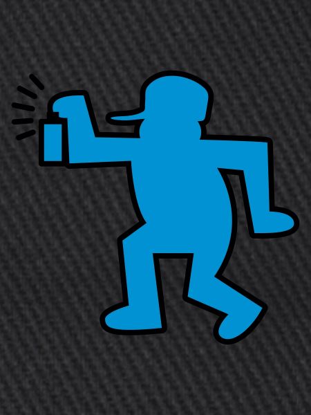 Graffiti-Mann