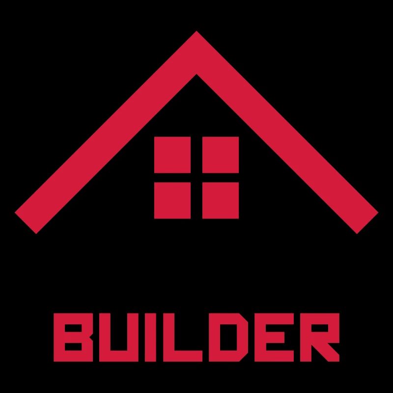 home home builder house build building logo de