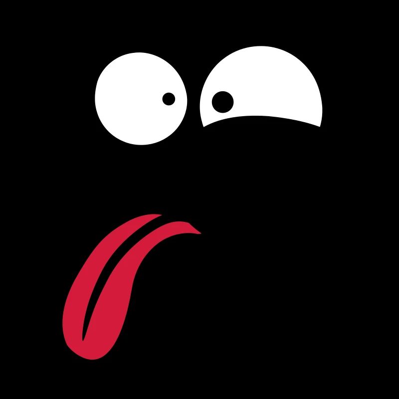 Verrücktes Comic Gesicht