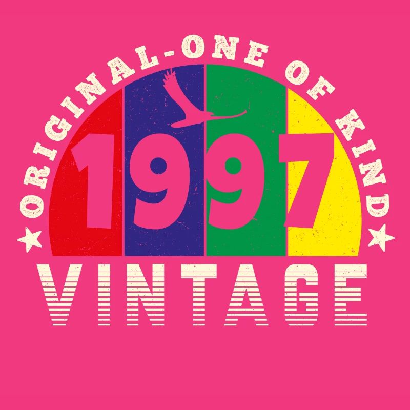 Vintage 1997 Retro - Bursdag