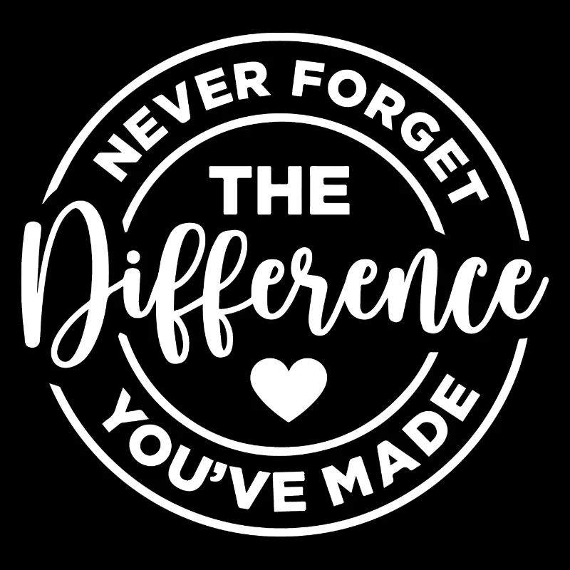Never Forget the Difference
