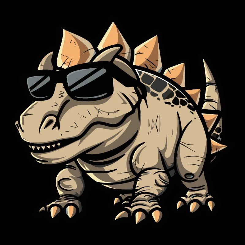 Dinosaurier stegosaurus Tier