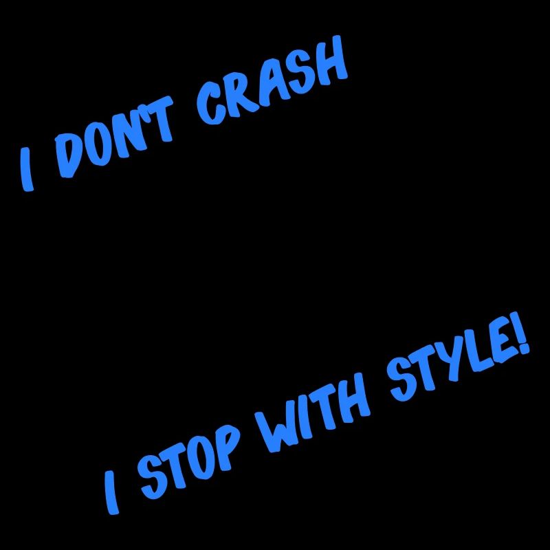 motocross stop with style