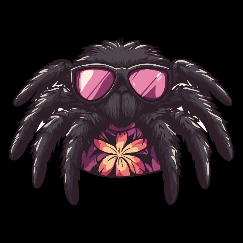 Tarantula Comic Urlaub