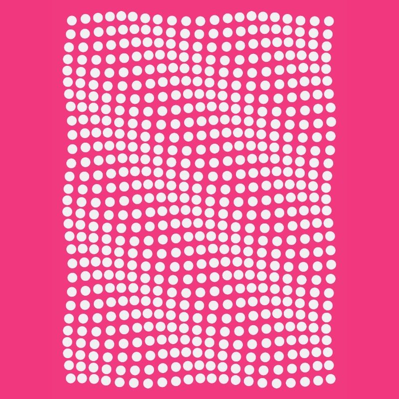 Optical illusion waves effect