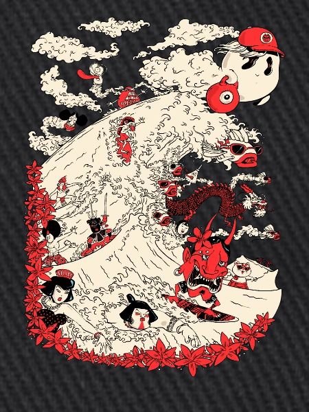 Kanagawa Surfen