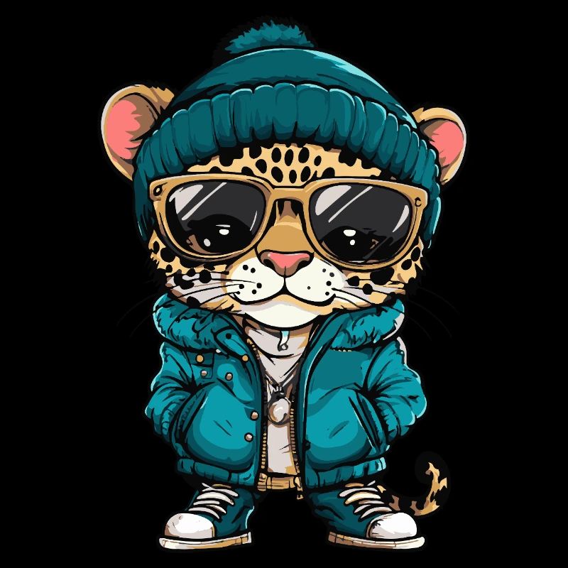 Leopard Cool Comic