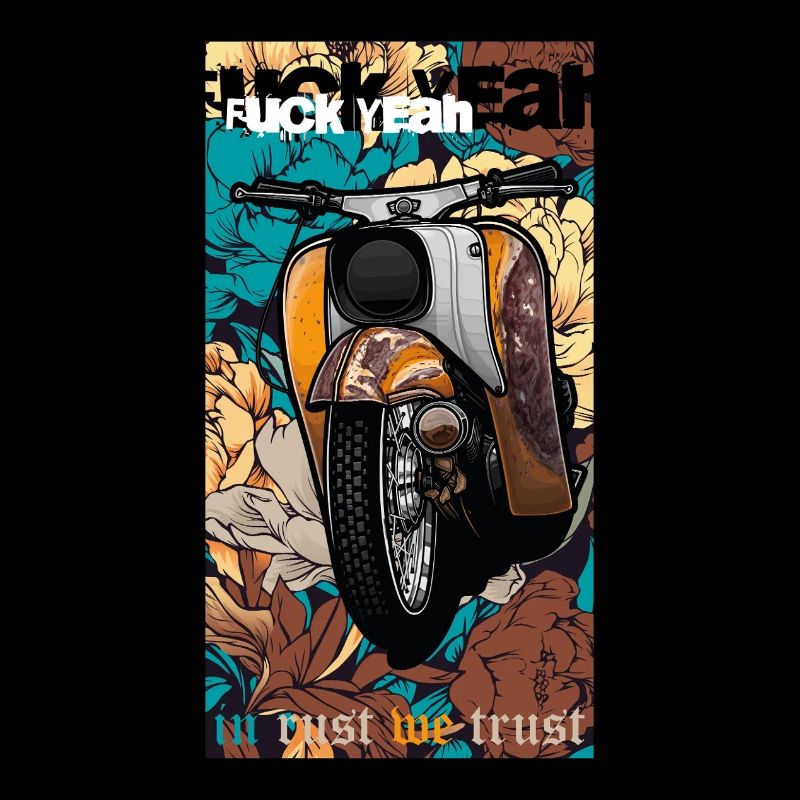 Schwalbe Tuning (yellow / rust) // Illustration