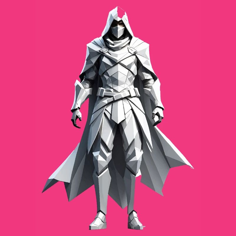 Assassin - Conception de jeux vidéo Low Poly