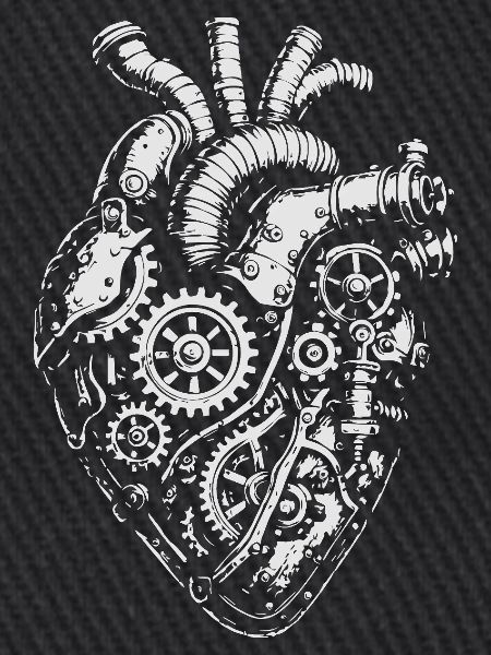 Steampunk Heart Getriebe