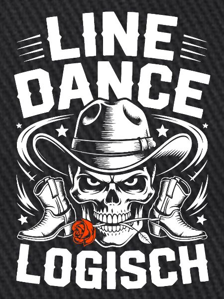 Line Dance Logical Skull