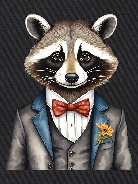 Gentleman Waschbär