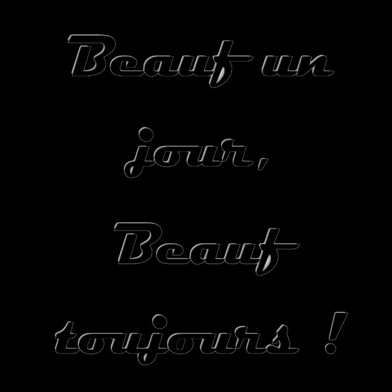 Beauf un jour...