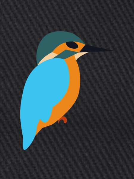 bunter Vogel