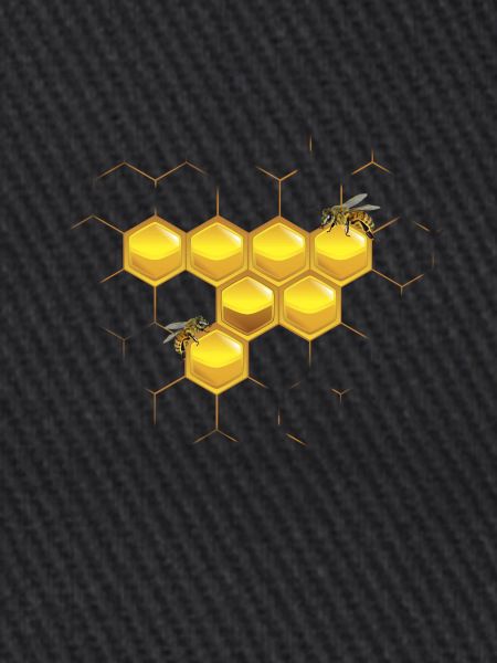 Bienen und Waben