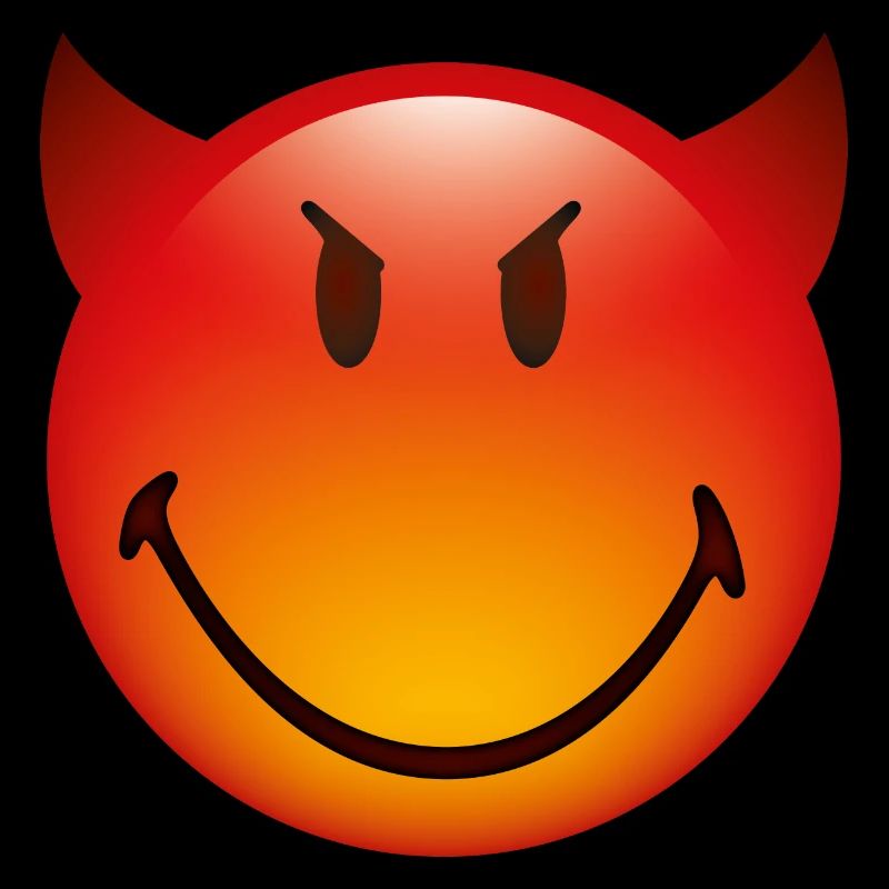 Smiley Glossy Devil