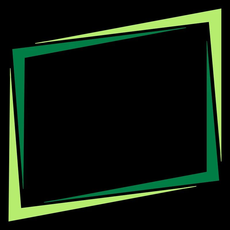 Rectangle frame sign