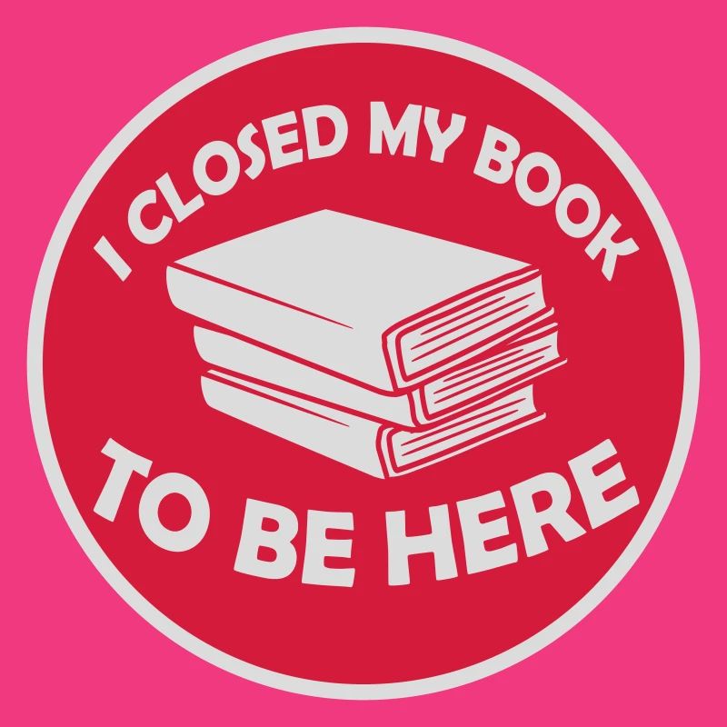 I closed my book