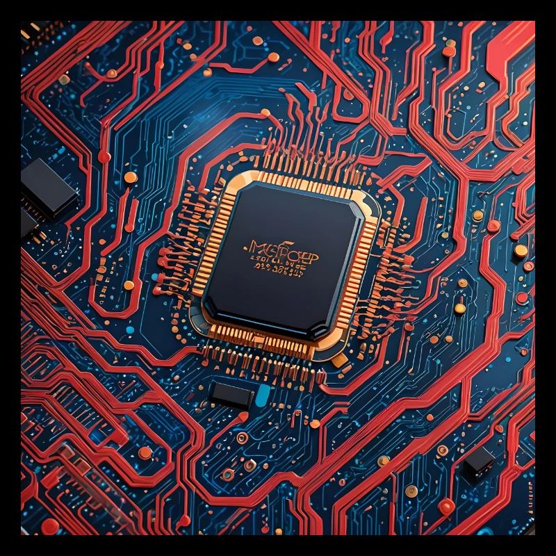 Microchip Red