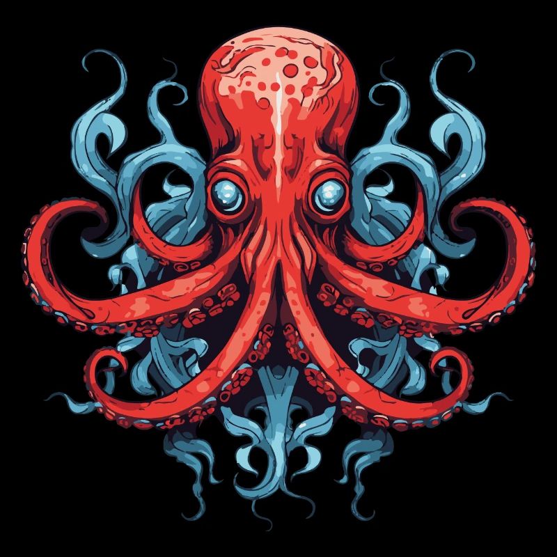 krake oktopus