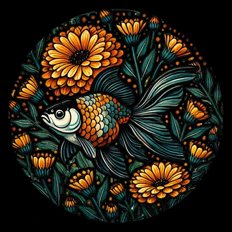 Oranda-Goldfisch