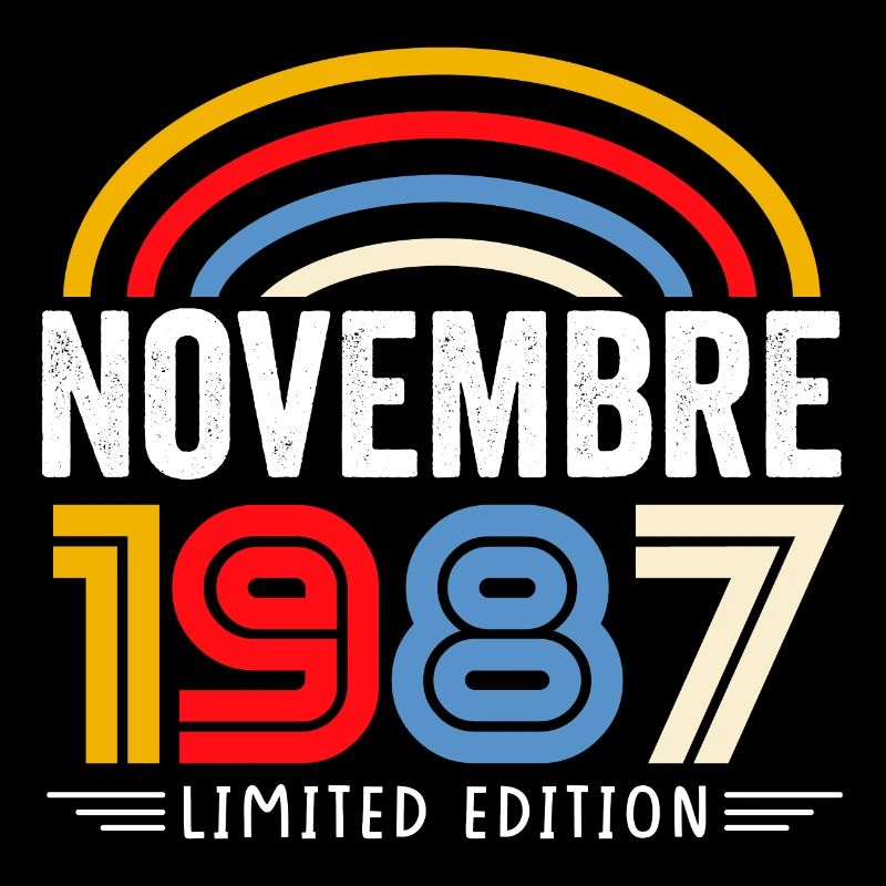 Geburtstagsgeschenk im November 1987. November 1987
