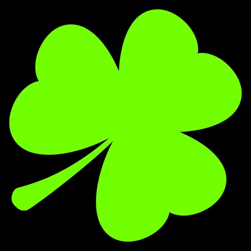 Three Leaf Clover Three Leaves Lucky Symbol
