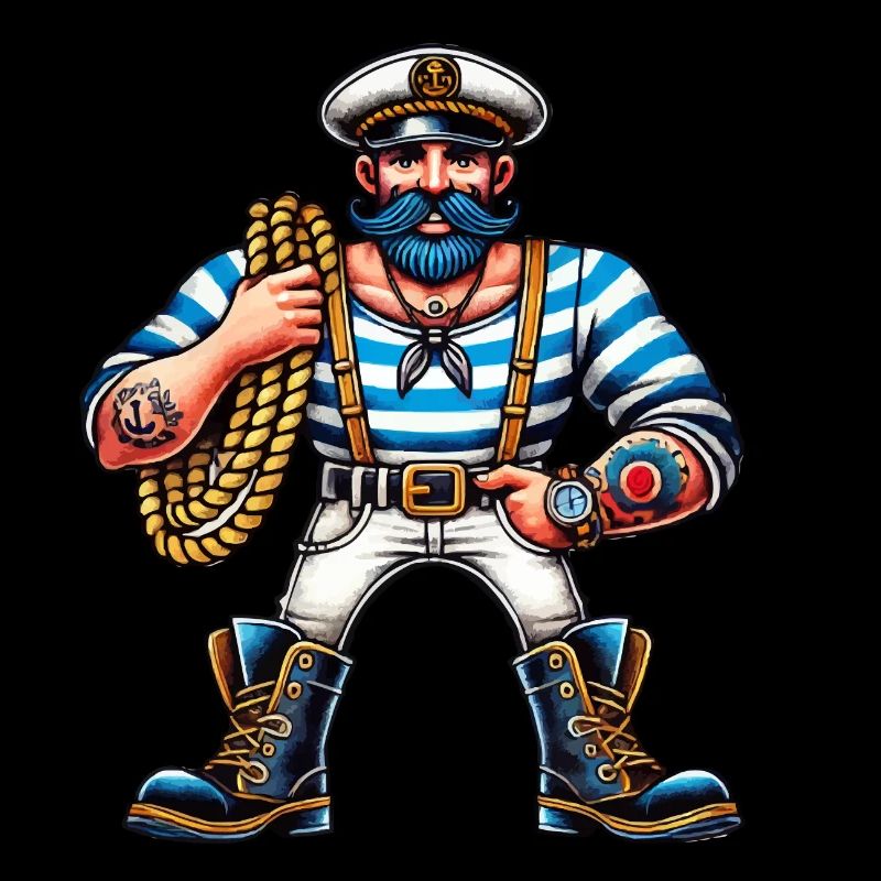 Matrose Seemann Comic