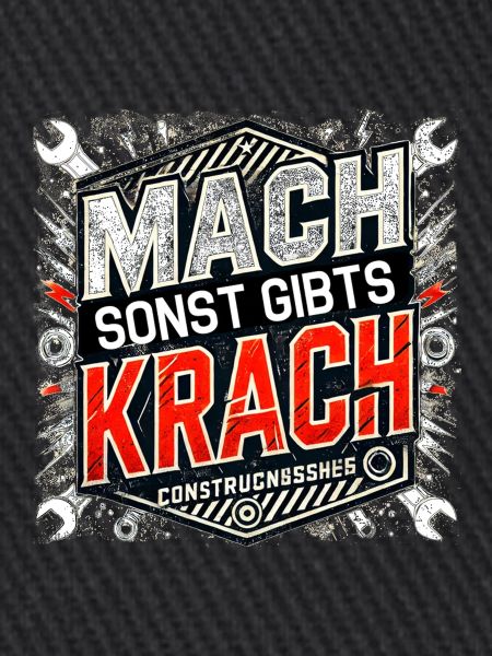 Mach sonst gibts Krach