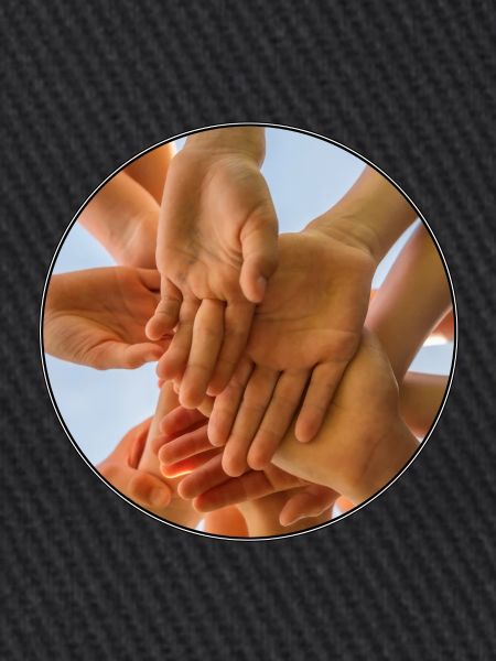 Children's hands