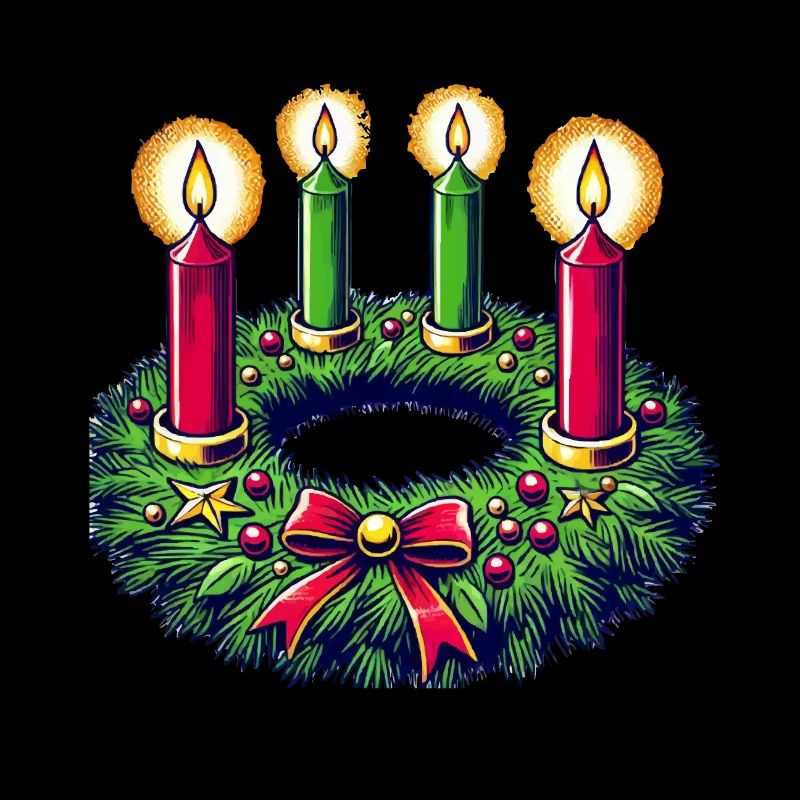Advent wreath
