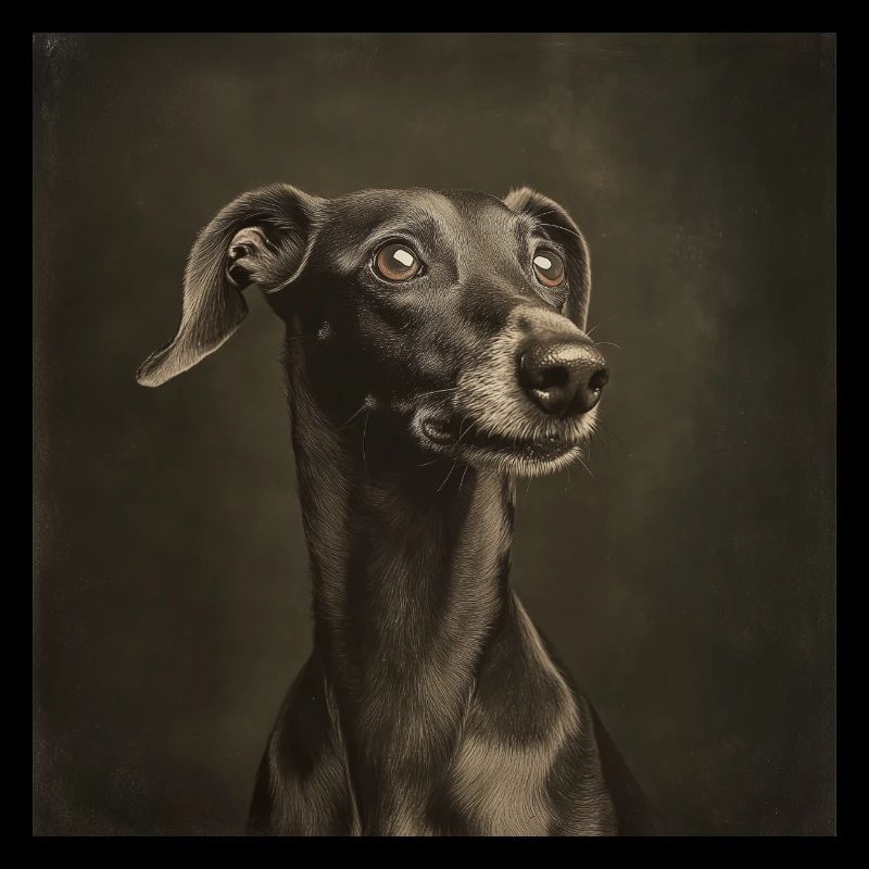Black Animals - Funny Dog