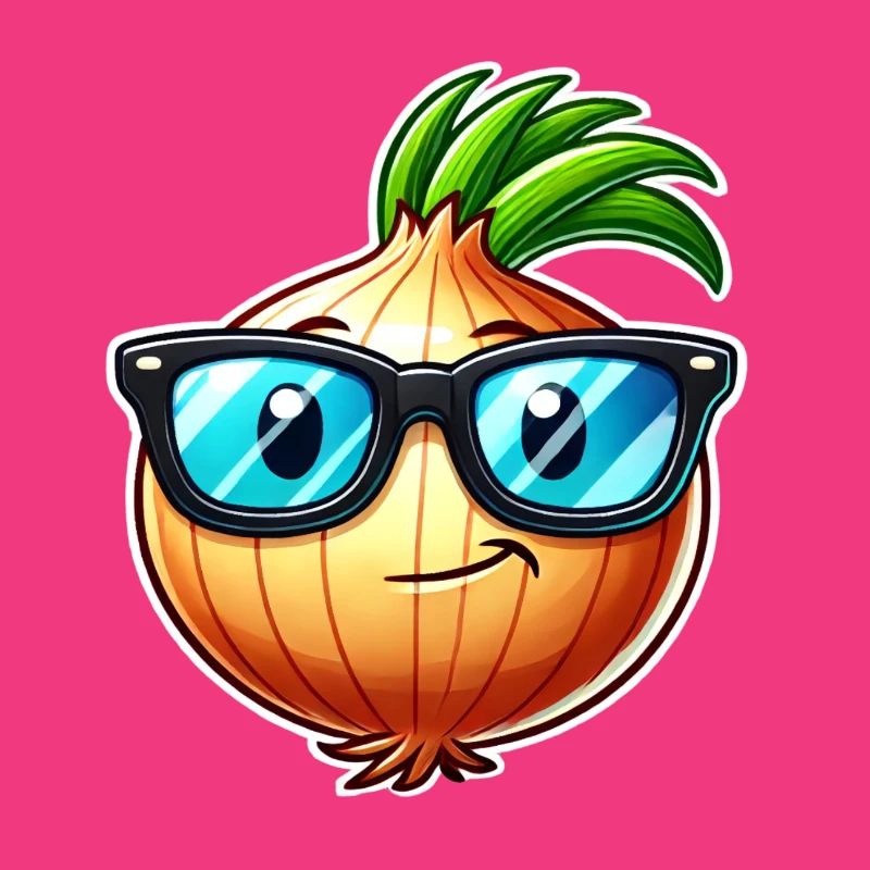 Cool onion – stylish vegetable design