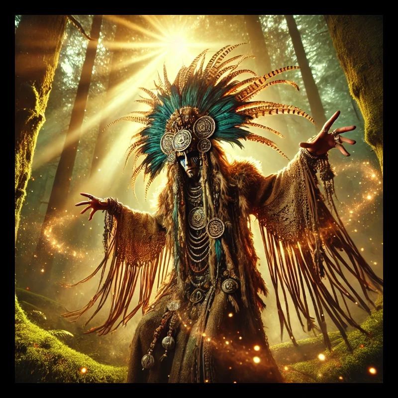 Chaman en transe (D)