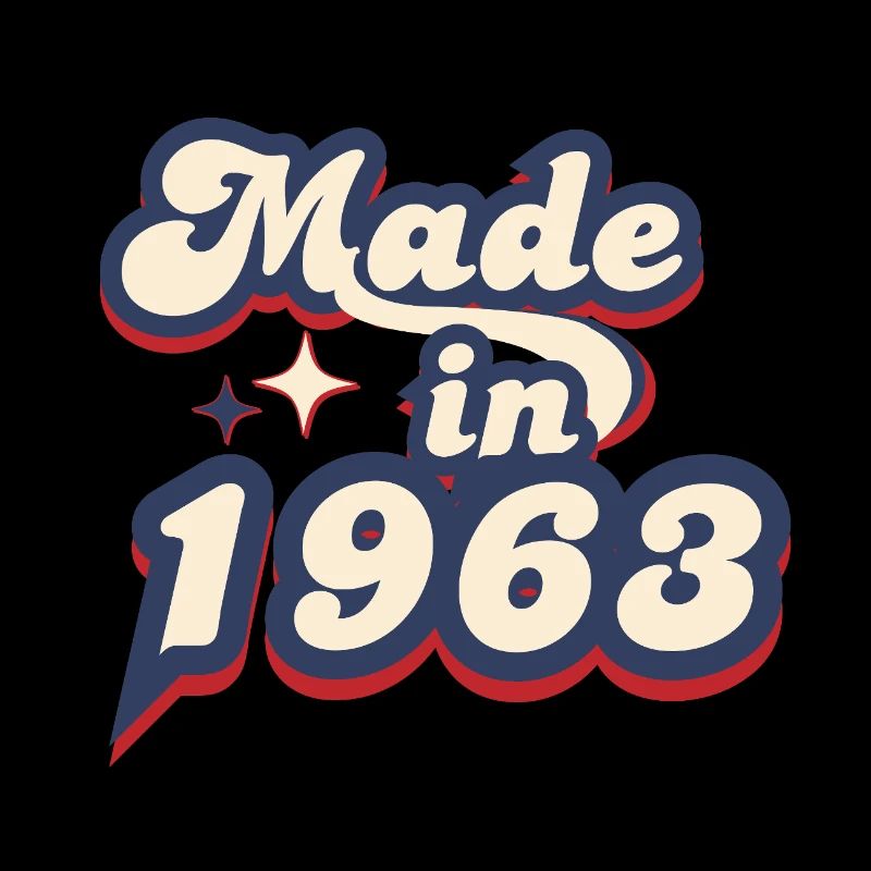 Made in 1963 retro