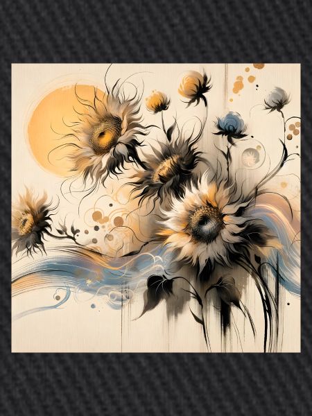 Sonnenblumen-Malerei