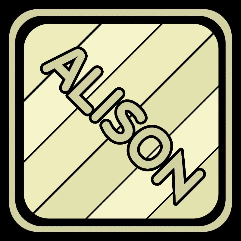 Geschenk für Alison