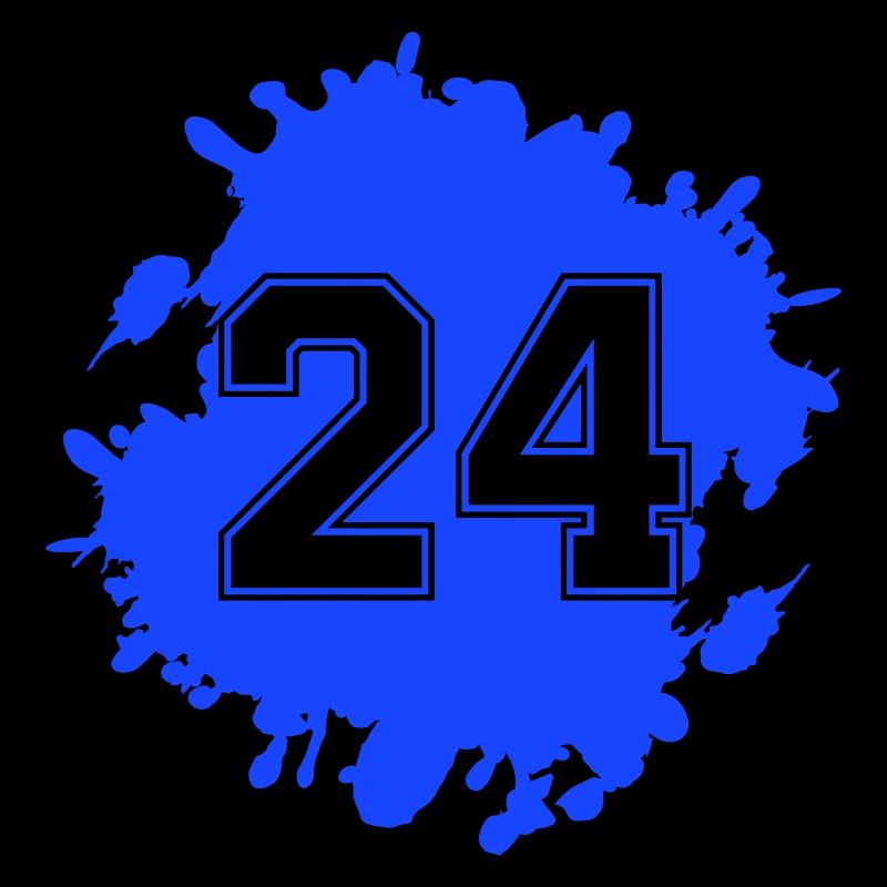 24 klecks